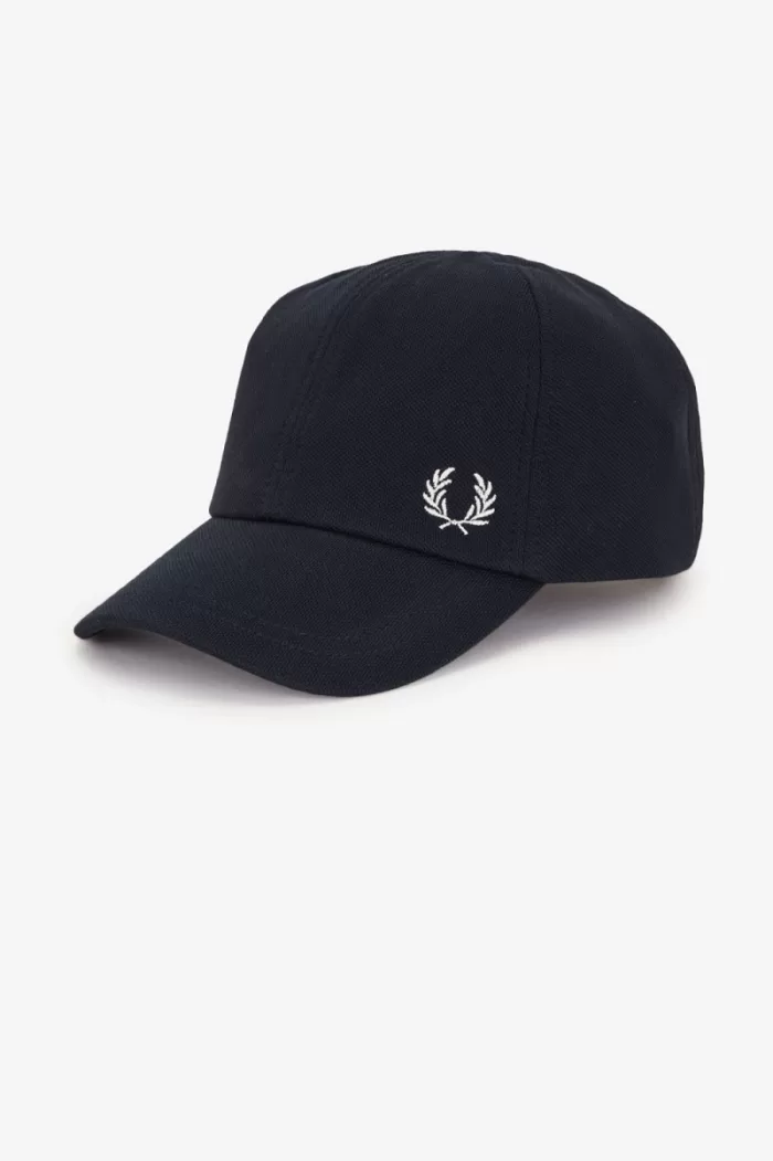 Fred Perry Classic Pique Men’s Caps Navy Snow White VLYEZ4728