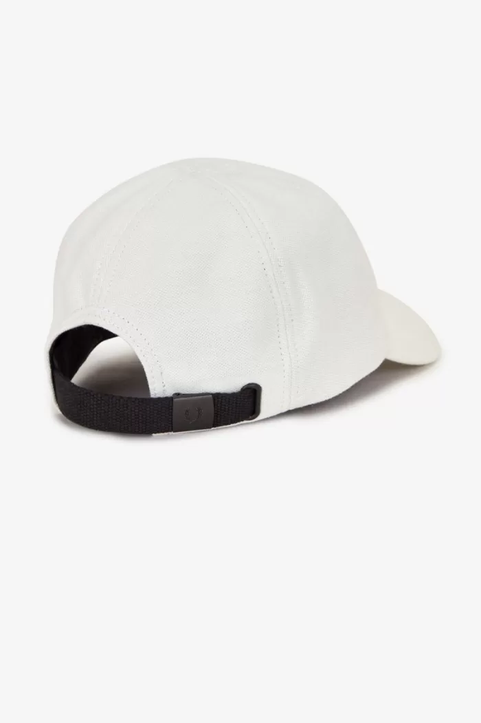 Fred Perry Classic Pique Men’s Caps Snow White Green PZSFT2450