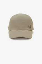 Fred Perry Classic Pique Men’s Caps Warm Grey Dark Red QKUCO8159