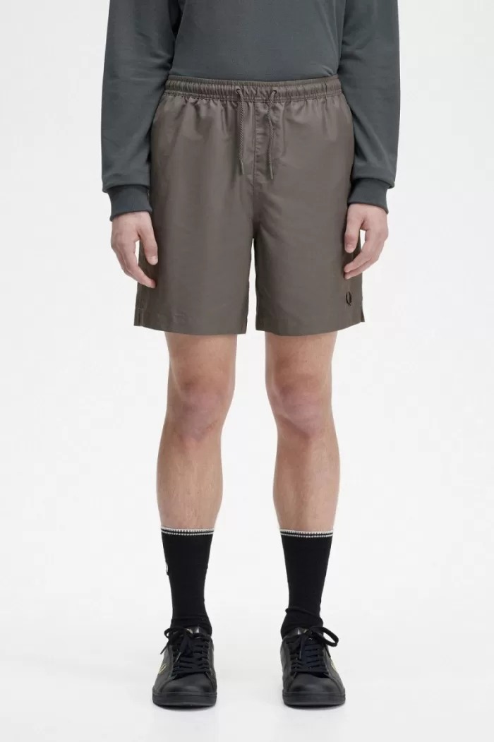 Fred Perry Classic Swim Men’s Shorts Field Green VNBJC4806