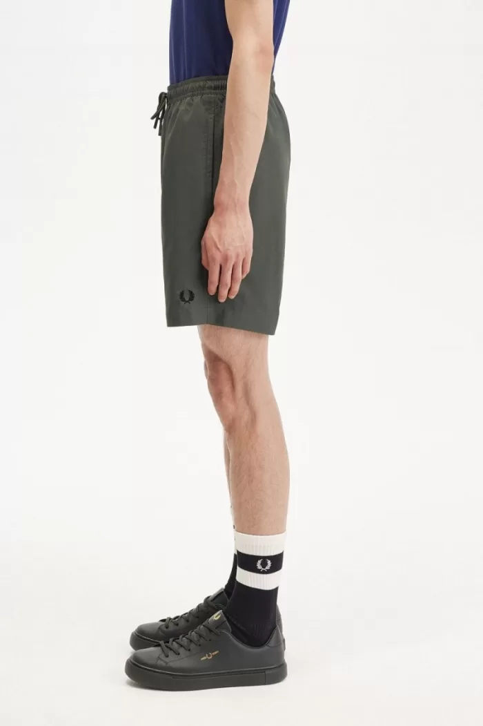 Fred Perry Classic Swim Men’s Shorts Field Green VNBJC4806