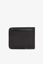 Fred Perry Coated Polyester Men’s Wallet Black Gold MKQGJ1674