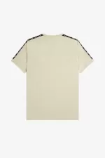 Fred Perry Contrast Tape Ringer Men’s T-Shirt Light Mint Black OBDZG6390