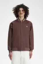 Fred Perry Corduroy Tennis Bomber Men’s Jackets Dark Red LWXJZ0861