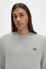 Fred Perry Crew Neck Men’s Sweatshirts Grey ZITHA4281