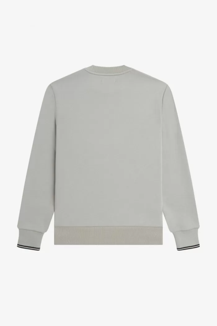 Fred Perry Crew Neck Men’s Sweatshirts Grey ZITHA4281