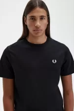 Fred Perry Crew Neck Men’s T-Shirt Black DOUTL2153