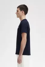 Fred Perry Crew Neck Men’s T-Shirt Navy VYAJG3164