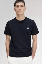 Fred Perry Crew Neck Men’s T-Shirt Navy VYAJG3164