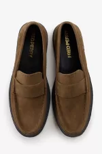 Fred Perry Dawson Men’s Loafers Brown FUEQD6385