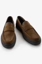 Fred Perry Dawson Men’s Loafers Brown FUEQD6385