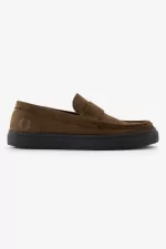 Fred Perry Dawson Men’s Loafers Brown FUEQD6385