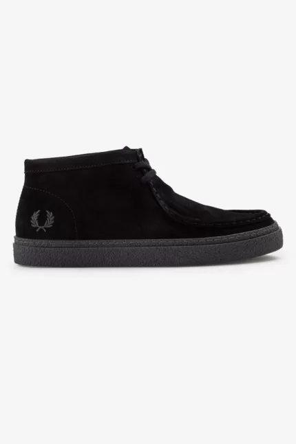 Fred Perry Dawson Mid Men’s Boots Black URYFK8749