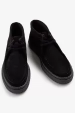 Fred Perry Dawson Mid Women’s Loafers Black OCPXE4713