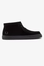 Fred Perry Dawson Mid Women’s Loafers Black OCPXE4713