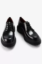 Fred Perry Derby Men’s Loafers Black VDRZM5847