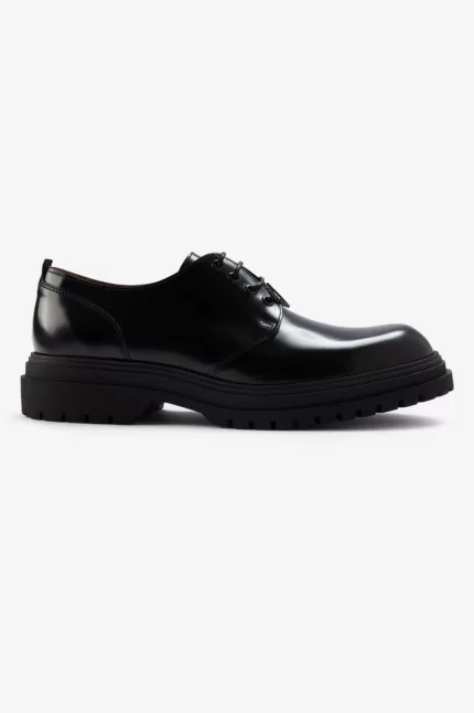 Fred Perry Derby Men’s Loafers Black VDRZM5847