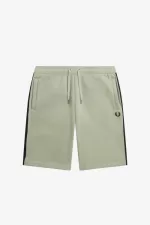 Fred Perry Embossed Tape Sweat Men’s Shorts Mint LRUJX0163