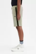 Fred Perry Embossed Tape Sweat Men’s Shorts Mint LRUJX0163