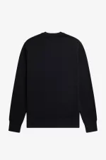 Fred Perry Embroidered Men’s Sweatshirts Navy MULQJ7624