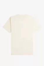 Fred Perry Embroidered Men’s T-Shirt Beige SJFQH8671