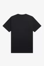 Fred Perry Embroidered Men’s T-Shirt Black EBKTV6532