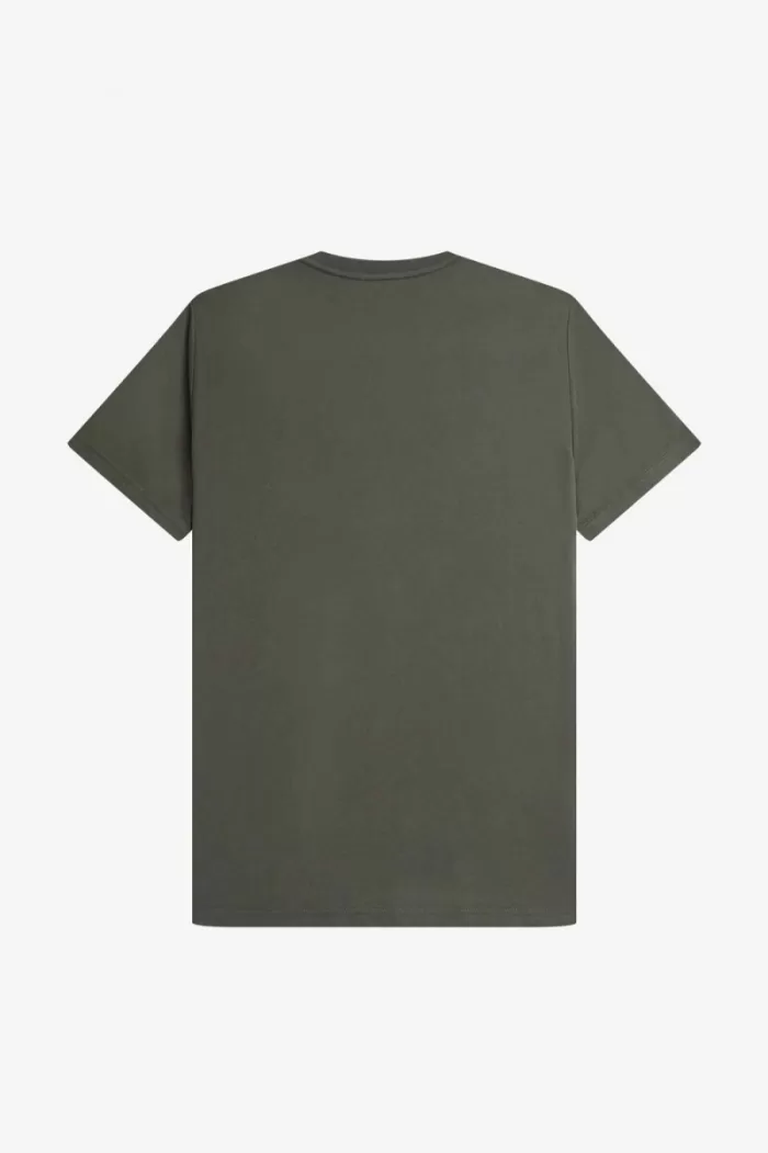 Fred Perry Embroidered Men’s T-Shirt Field Green IOPBY1930