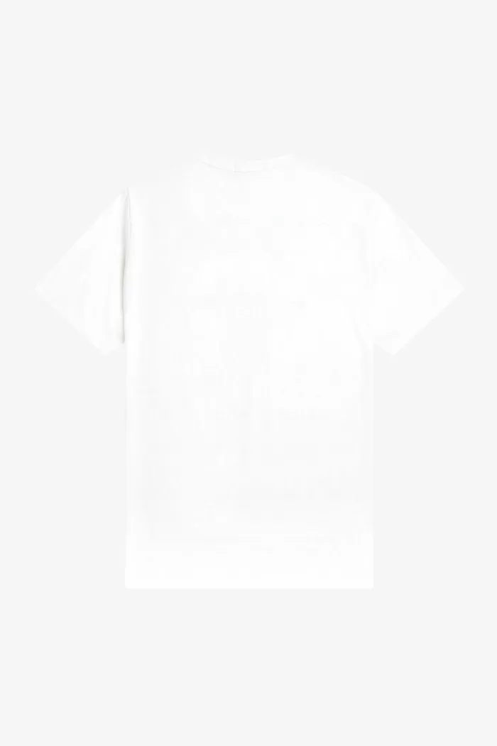 Fred Perry Embroidered Men’s T-Shirt White UODEJ4026