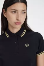 Fred Perry G12 Women’s Shirt Black Champagne UIZGX2768