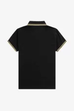 Fred Perry G12 Women’s Shirt Black Champagne UIZGX2768