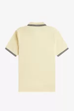 Fred Perry G3600 Women’s Shirt Aqua Cream French Navy DTPZV8342