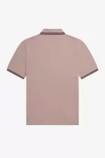 Fred Perry G3600 Women’s Shirt Dark Pink Burnt Tobacco LEYKP8341