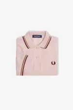 Fred Perry G3600 Women’s Shirt Dusty Rose Pink Brown Oxblood PRAFC2415