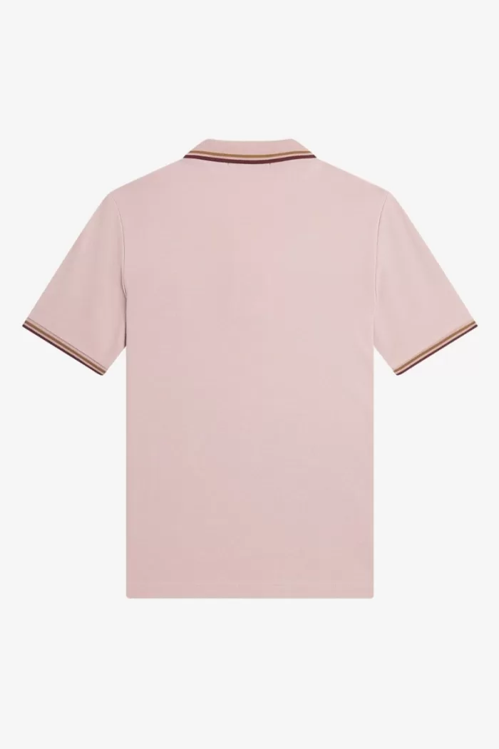 Fred Perry G3600 Women’s Shirt Dusty Rose Pink Brown Oxblood PRAFC2415