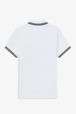 Fred Perry G3600 Women’s Shirt White Black VHKGX2908