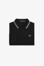 Fred Perry G3636 Women’s Shirt Black Warm Grey DAHWK5672