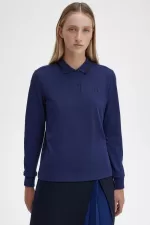 Fred Perry G3636 Women’s Shirt French Navy Black RBGTH6031