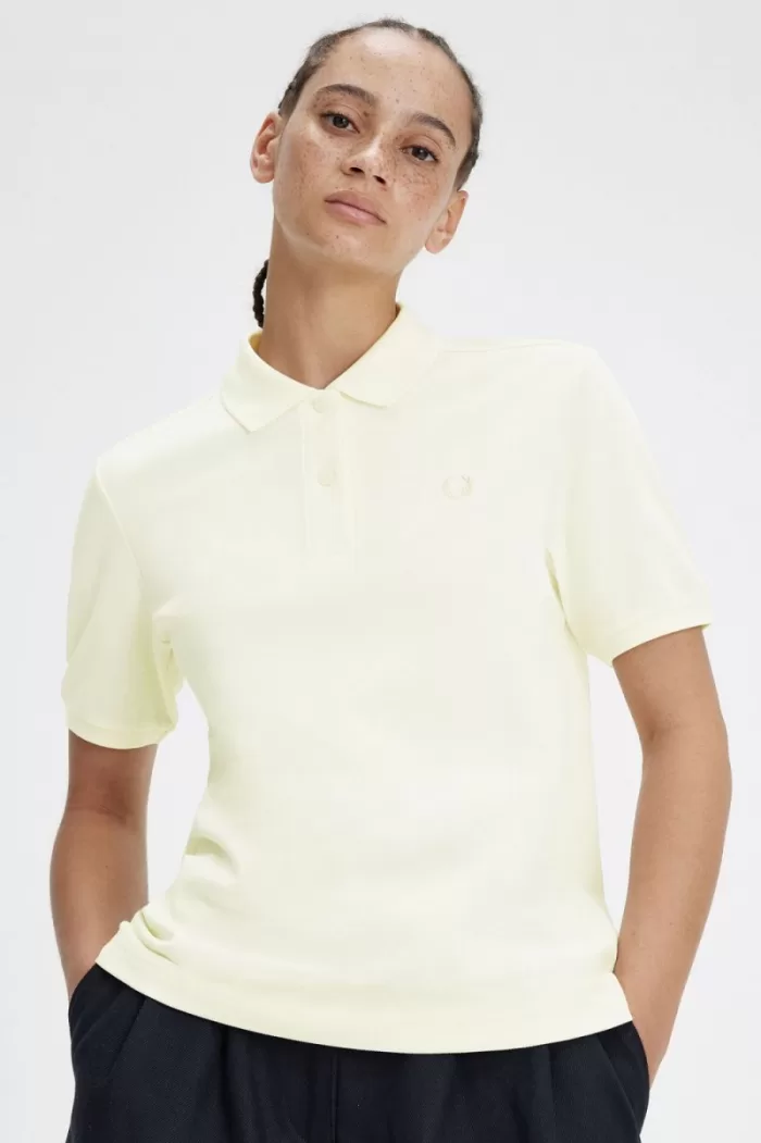 Fred Perry G6000 Women’s Shirt Beige Oatmeal WXDSV9630