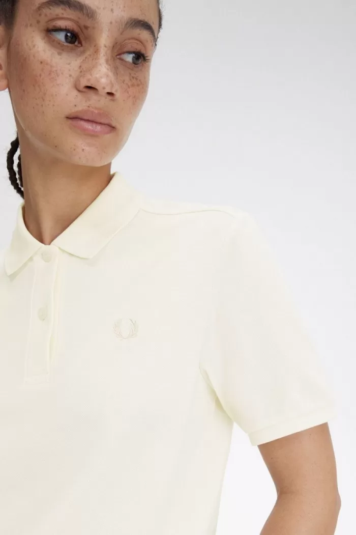 Fred Perry G6000 Women’s Shirt Beige Oatmeal WXDSV9630