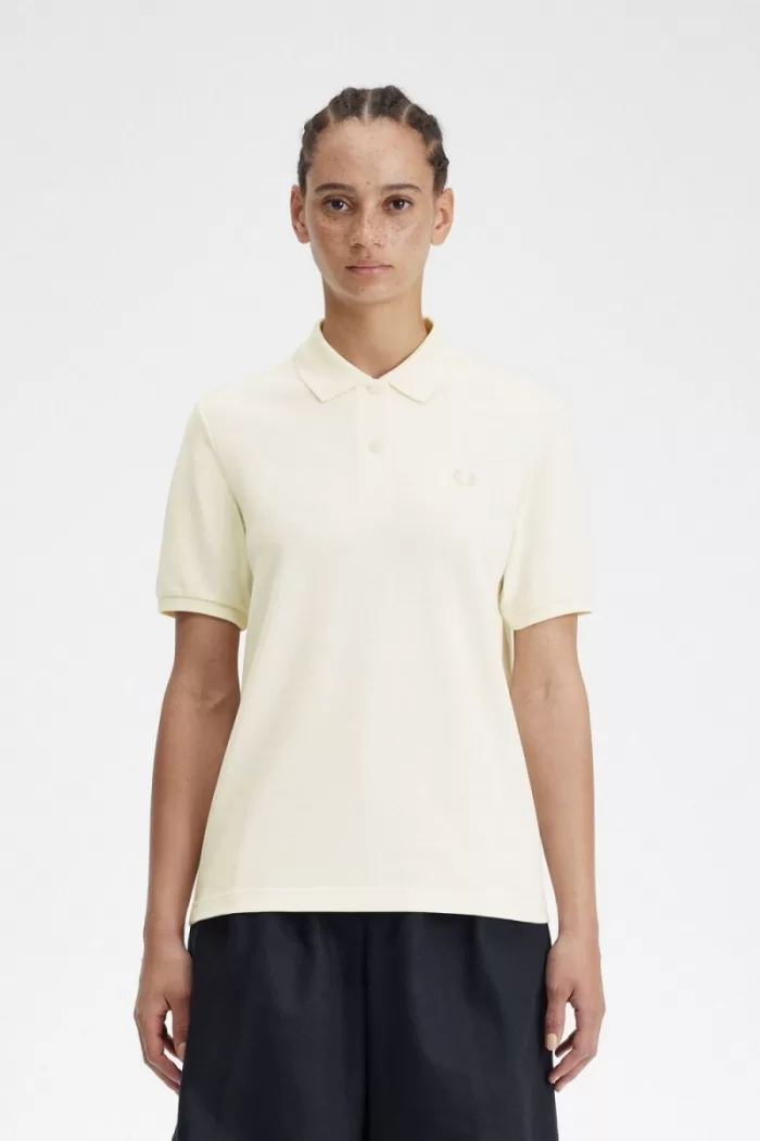 Fred Perry G6000 Women’s Shirt Beige Oatmeal WXDSV9630