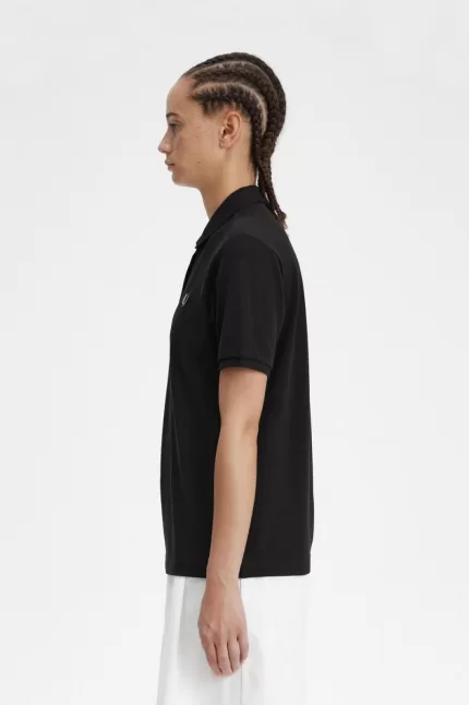 Fred Perry G6000 Women’s Shirt Black Warm Grey APLCI2913