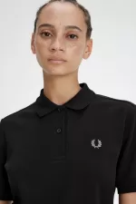 Fred Perry G6000 Women’s Shirt Black Warm Grey APLCI2913