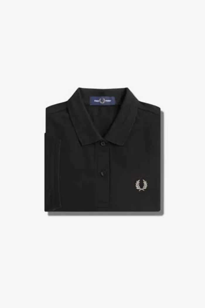 Fred Perry G6000 Women’s Shirt Black Warm Grey APLCI2913