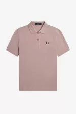 Fred Perry G6000 Women’s Shirt Dark Pink Black HYACS8697