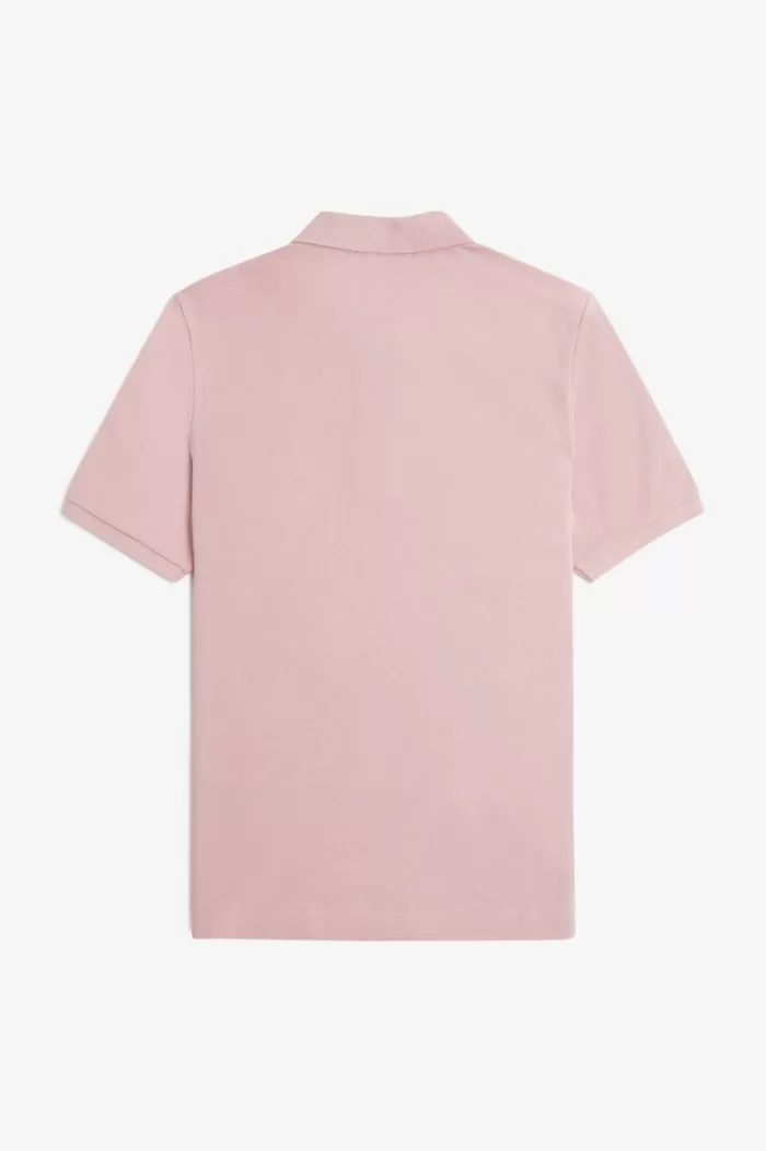 Fred Perry G6000 Women’s Shirt Dusty Rose Pink French Navy LXMTU9285