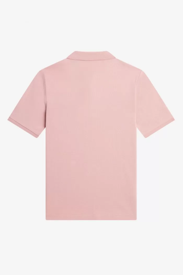 Fred Perry G6000 Women’s Shirt Dusty Rose Pink Black ZXANO5218