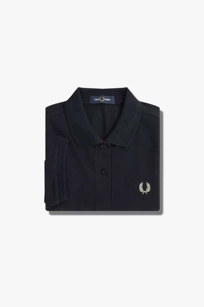 Fred Perry G6000 Women’s Shirt Navy Oatmeal AIJLB2150