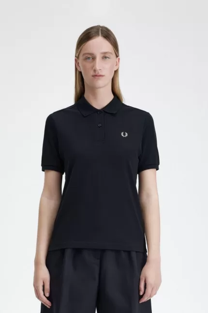 Fred Perry G6000 Women’s Shirt Navy Oatmeal AIJLB2150