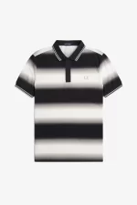 Fred Perry Gradient Stripe Men’s Polo Shirt Snow White IRLAF3801