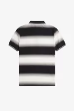 Fred Perry Gradient Stripe Men’s Polo Shirt Snow White IRLAF3801